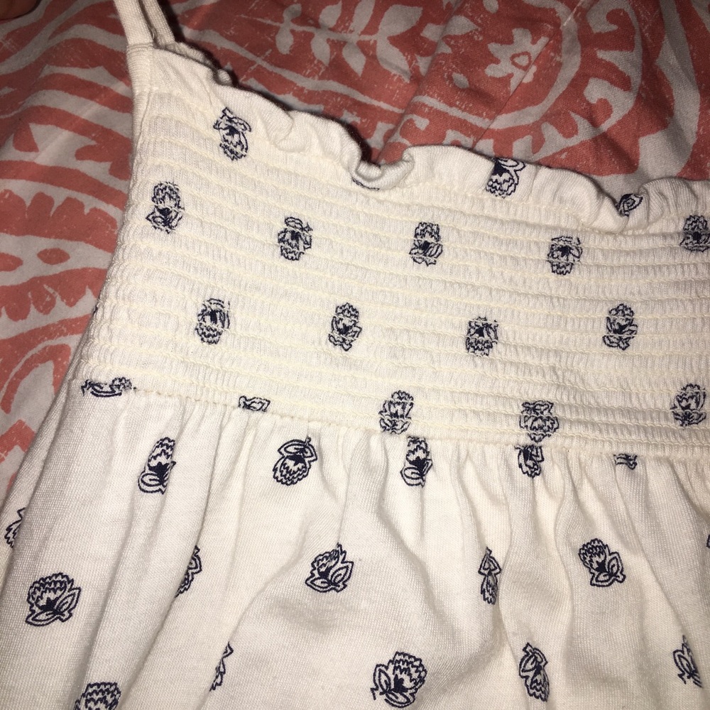 Cream Tank top